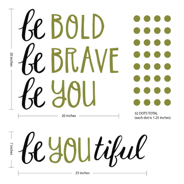 Be-You-Tiful Wall Decals - Image 9