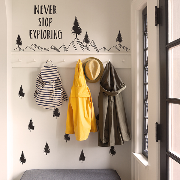 Let's Get Lost Wall Decals