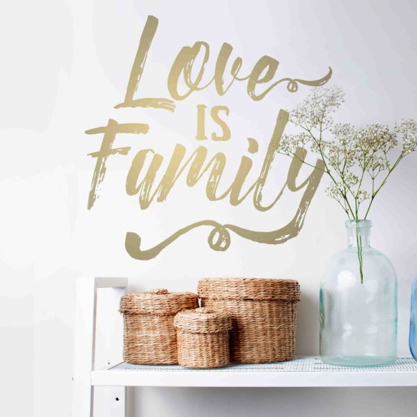 Love is Family Jumbo Wall Decals