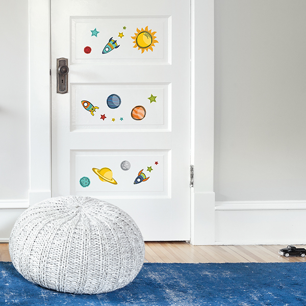 Space Case Wall Decals