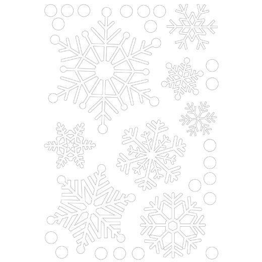 Paper Riot Snowflake/Aqua Gift Wrap Tissue Paper Sheets (10