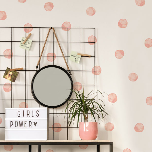 Pink Watercolor Dots - Better Than Paint