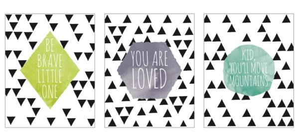 Three 8x10 Prints - Scandinavian Inspired Nursery - Image 3